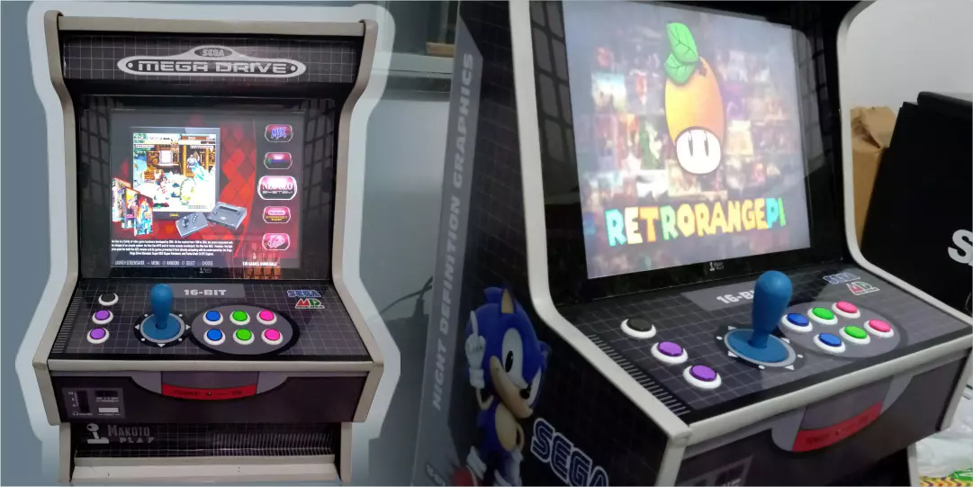 Arcade Bartop Sonic - 1 Player