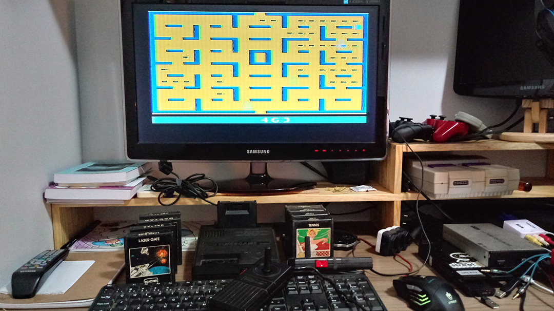 Pac-Man no meu VG 3000