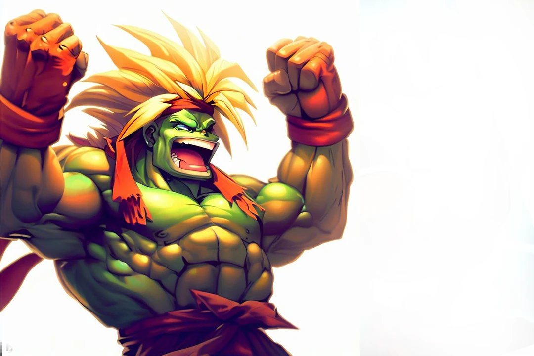 Blanka Street Fighter by AI