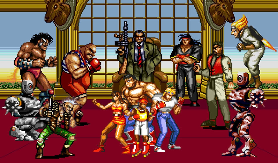 Streets of Rage personagens